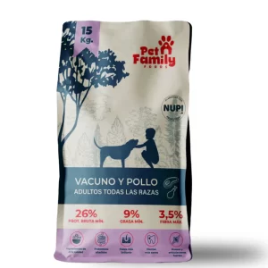 PetFamily Foods Adulto Vacuno y Pollo