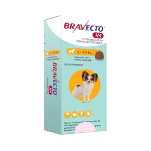 Bravecto Antiparasitario Externo 1M 2 a 4.5 kg