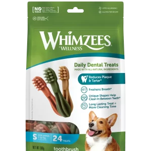 Whimzees Toothbrush (24 un) tamaño s