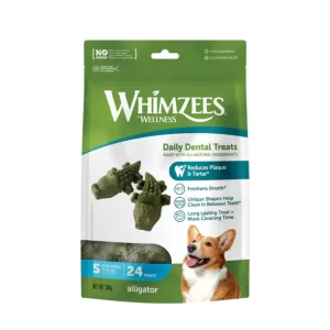 Whimzees Alligator (24 un) Tamaño s