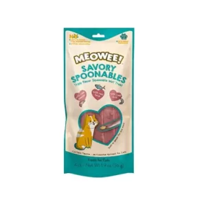 Meowee Spoon Salmon, Tuna and Shrimp 4 sachet (56 gr)