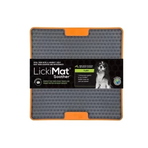 LickiMat Soother Tuff for Dog (Naranjo)