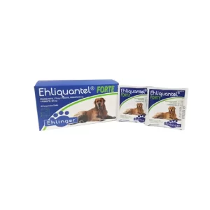 Ehliquantel Antiparasitario Forte (Para perros >35 kg)