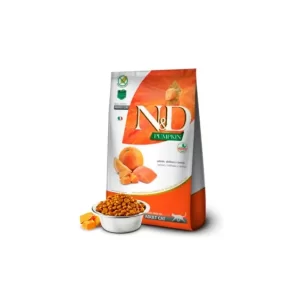 N&D Felino Adulto – Zapallo y Salmón y Naranja