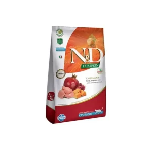 N&D Felino Adulto Castrado Zapallo – Pollo y Granada
