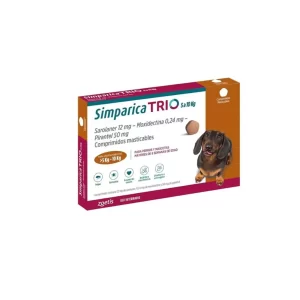 Zoetis Simparica Trio 1 Comprimido (5 a 10 kg)