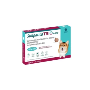 Zoetis Simparica Trio 1 Comprimido (10 a 20 kg)