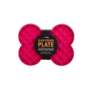 LickiMat Slodog Slow Feeder Plate (Rosado)