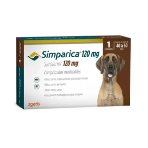 Zoetis Simparica 120 mg 1 Comp (40 a 60 kg)