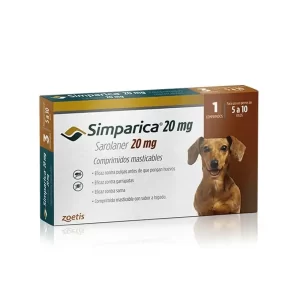 Zoetis Simparica 20 mg 1 Comp (5 a 10 kg)