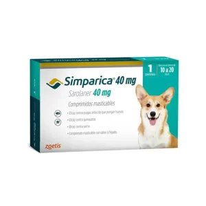 Zoetis Simparica 40 mg 1 Comp (10 a 20 kg)
