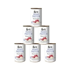 Brit Mono Protein Lamb & Rice x 6