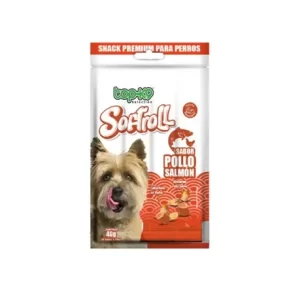 Topk9 Snack Softroll Pollo-Salmon	(40 g)