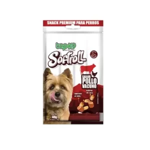 Topk9 Snack Softroll Pollo-Vacuno	(40 g)