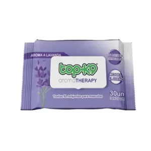 Topk9 Toallitas Humedas para masaje aroma a Lavanda (30 unidades)