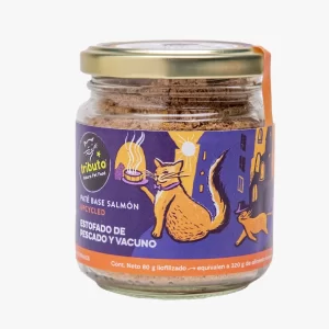 Tributo Pate Gato Estofado Pescado y Vacuno (80 gr)