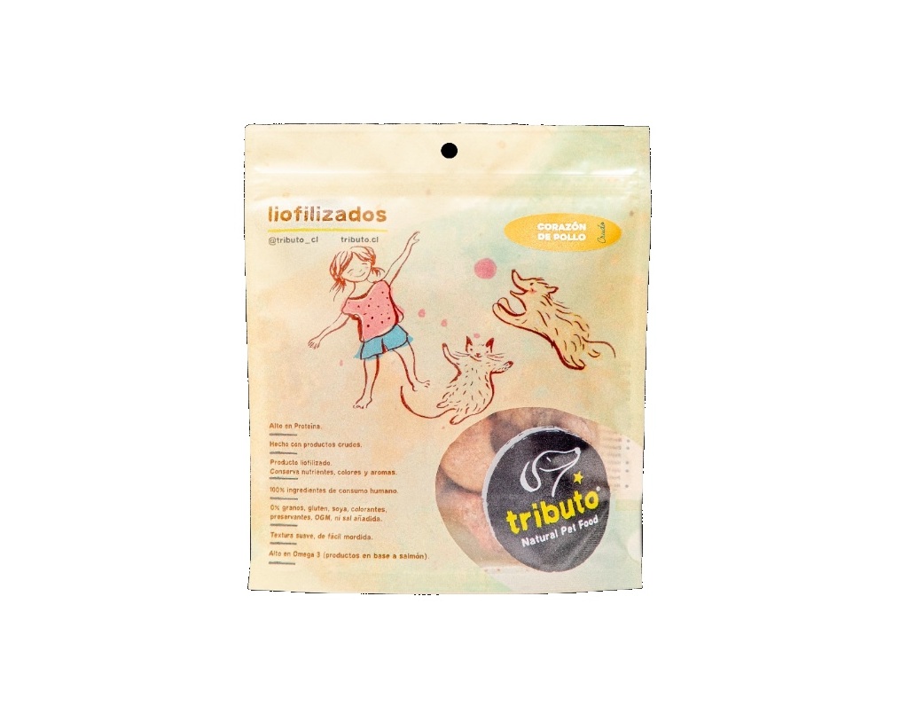 Tributo Snack Corazón de Pollo (100 gr)