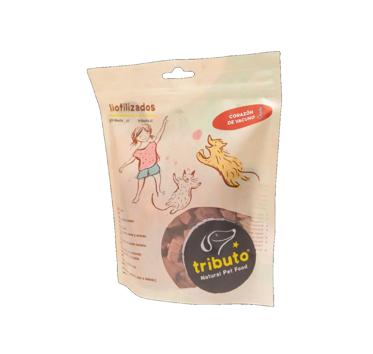 Triburo Snack Corazón de Vacuno (100 gr)